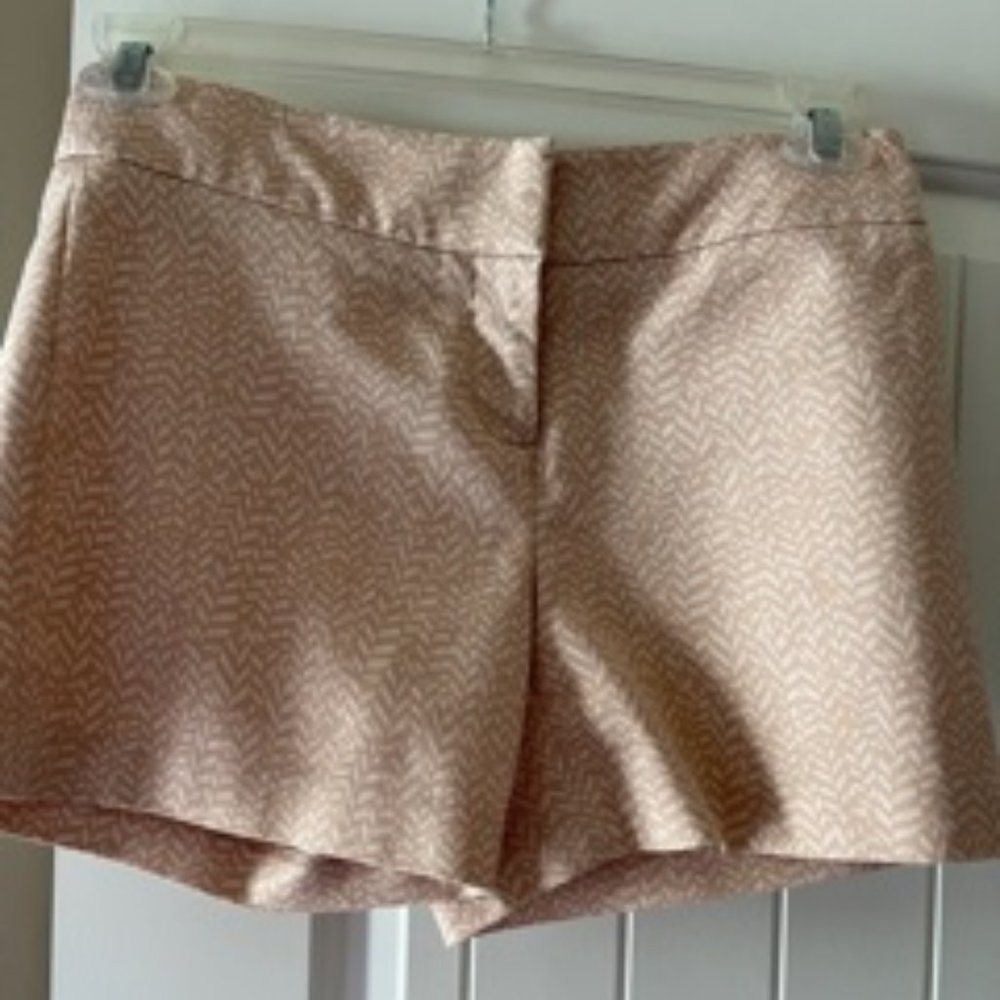 Kenar tan & cream print shorts - size 4